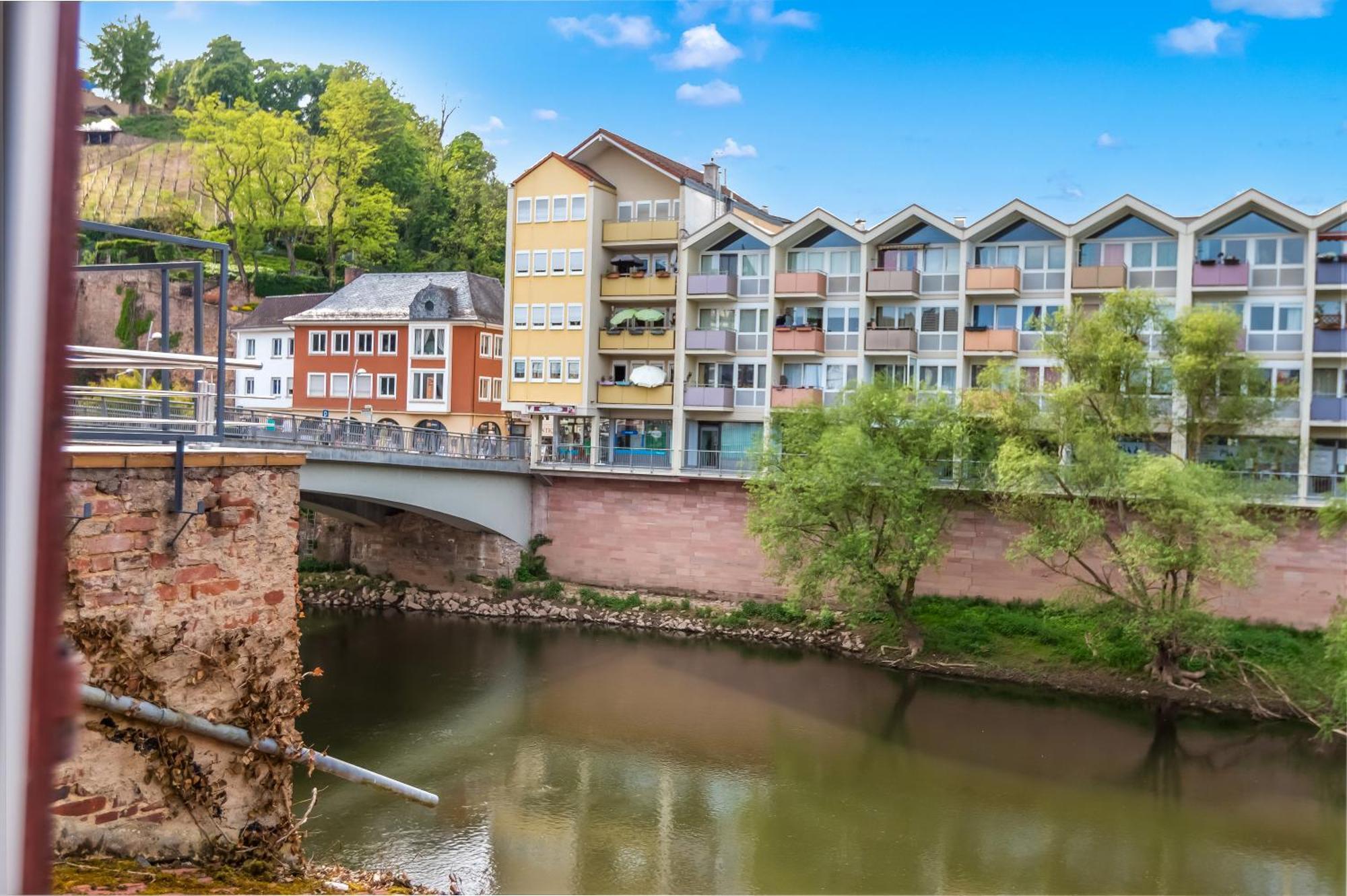 Altstadt Apartment Am Wasser Mit Parkplatz Und Riesigem Garten Bad Kreuznach Eksteriør bilde